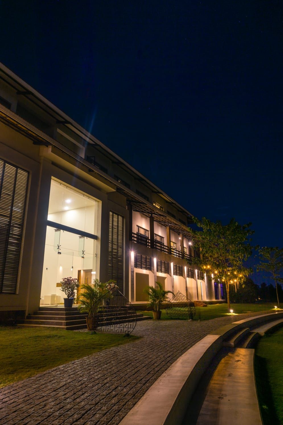 Club Building Exterior