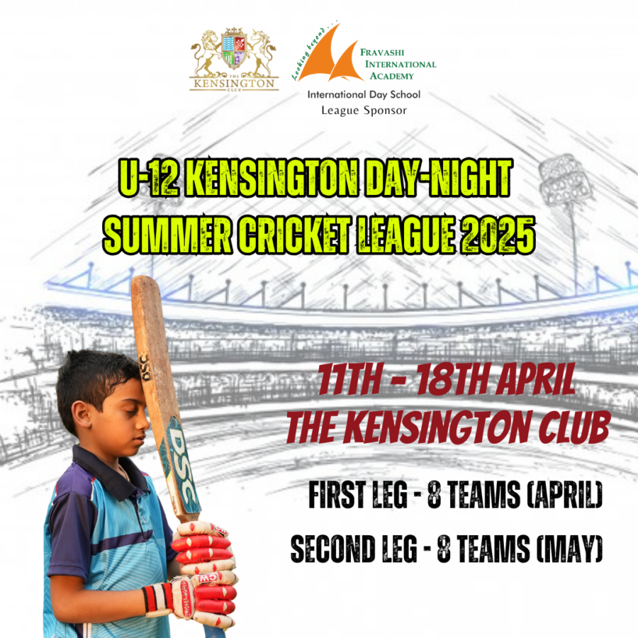 U-12 Kensington Day-Night Summer Cricket League 2025