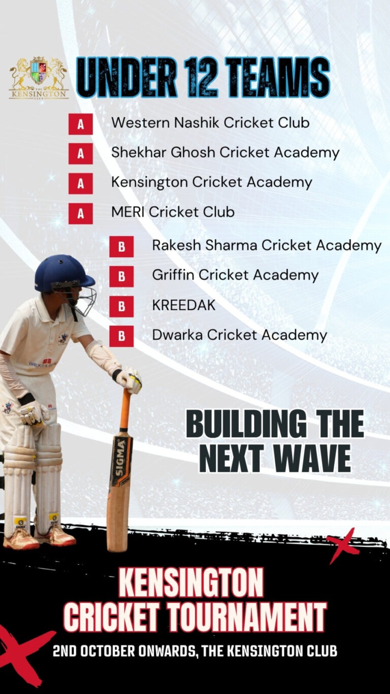 Kensington Cricket Tournament Under 12