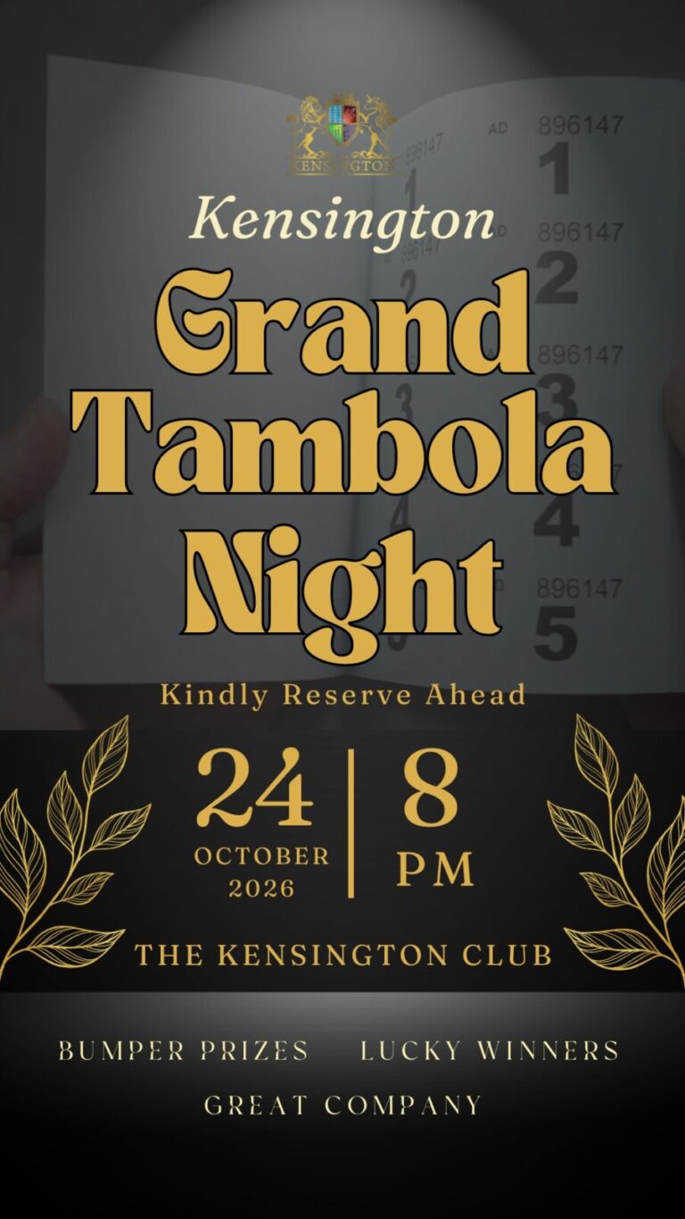 Kensington GRAND Tambola Night